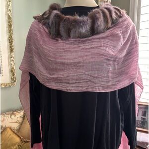 CutuliCult Pink Mink Italian Lightweight Shawl